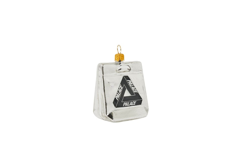 Palace Carrier Bag Bauble Silver
