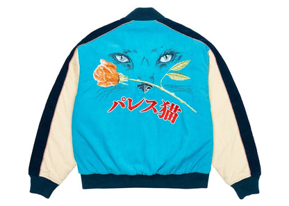 Palace Cat Eye Bomber Jacket Real Teal