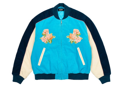 Palace Cat Eye Bomber Jacket Real Teal