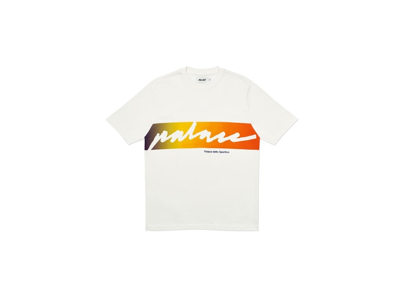 Palace Catch Das Fade T-shirt White