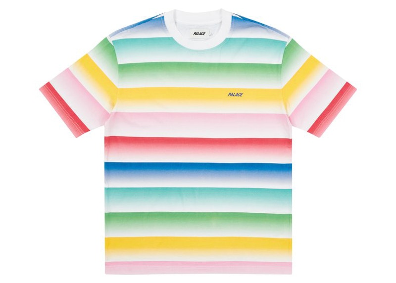 Palace Catch The Fade T-shirt Pink/Green