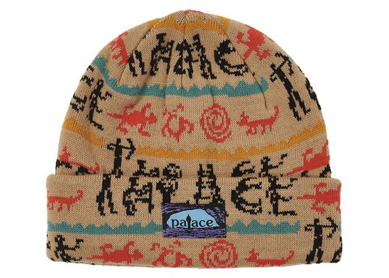Palace Caveman Beanie Khaki