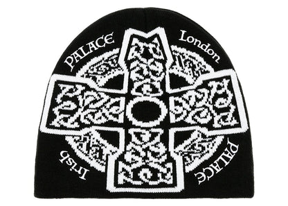 Palace Celtic Nein Cuff Beanie Black