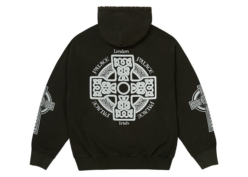 Palace Celtic Zip Hood Black