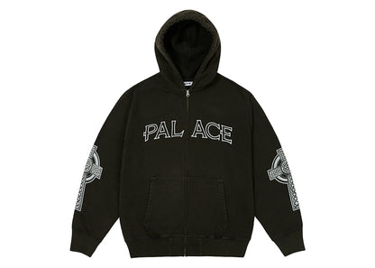 Palace Celtic Zip Hood Black