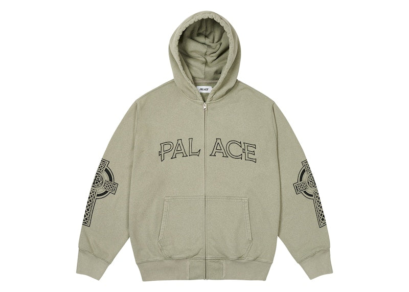 Palace Celtic Zip Hood Sage