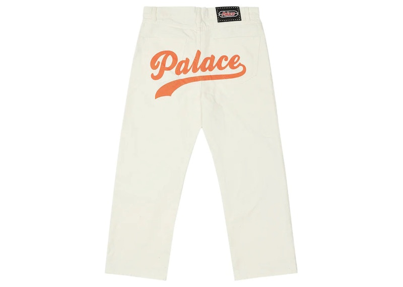 Palace Chain Script Jean Whisper White