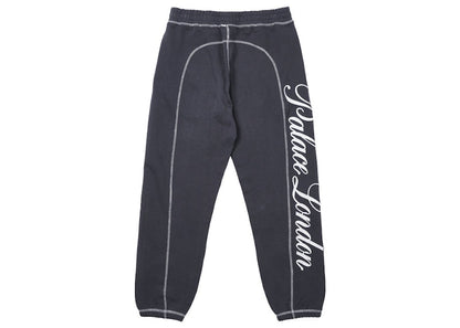 Palace Chain Stitch Joggers Slate Blue