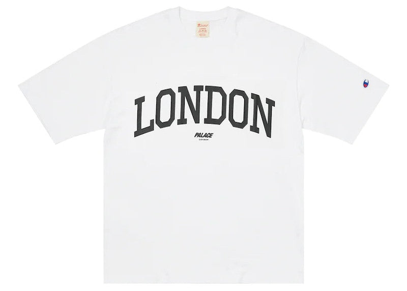 Palace Champion London Shop T-shirt White