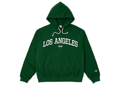 Palace Champion Los Angeles Shop Hood Green
