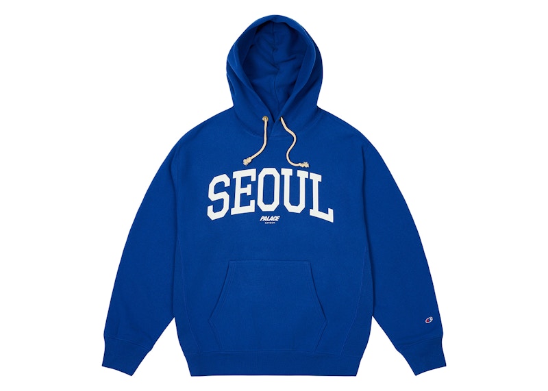 Palace Champion Shop Hood Blue