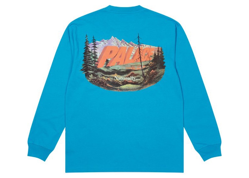 Palace Chapping Longsleeve Petrol Blue