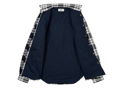 Palace Check Insulated Shirt Navy