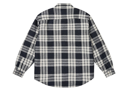 Palace Check Insulated Shirt Navy