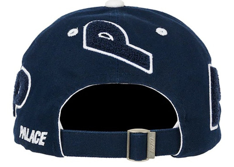 Palace Chenille Multi P 6-Panel Navy
