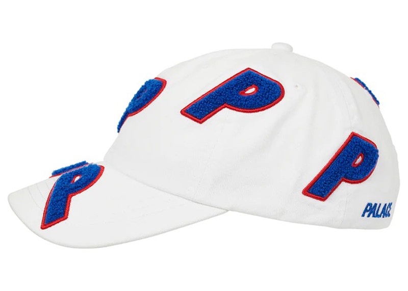 Palace Chenille Multi P 6-Panel White