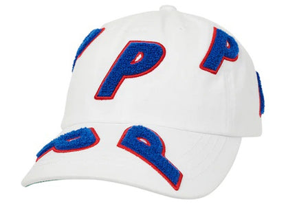 Palace Chenille Multi P 6-Panel White
