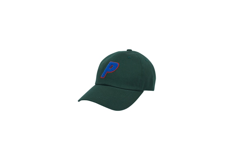 Palace Chenille P 6-Panel Green/Blue/Red