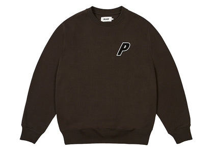 Palace Chenille Tri-Ferg Crew Black