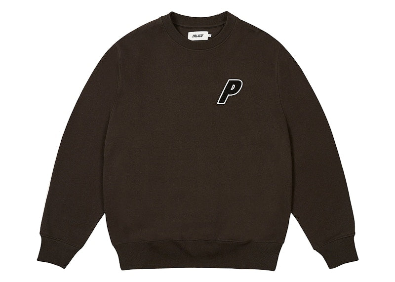Palace Chenille Tri-Ferg Crew Black
