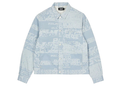 Palace Cities Jacquard Jacket Blue