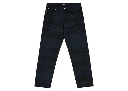 Palace Cities Jacquard Trouser Black