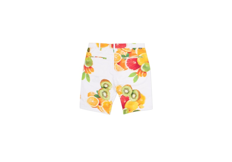 Palace Citrus Acid Work Short White/Pink/Orange