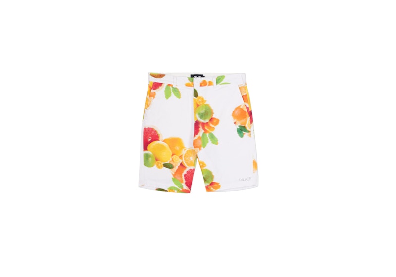 Palace Citrus Acid Work Short White/Pink/Orange