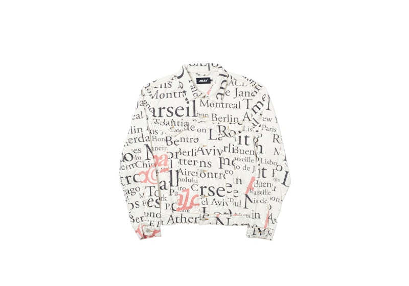 Palace Cityscape Jacket White