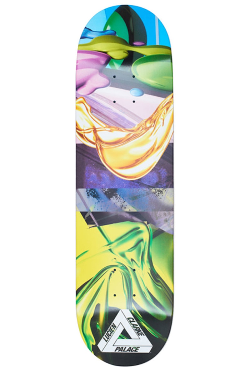 Palace Clarke Pro Skateboard Deck Multi