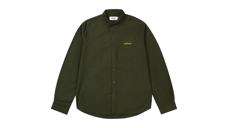 Palace Classic Oxford Shirt Olive