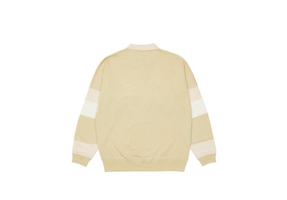 Palace Classic Stripe Drop Shoulder Polo Creams