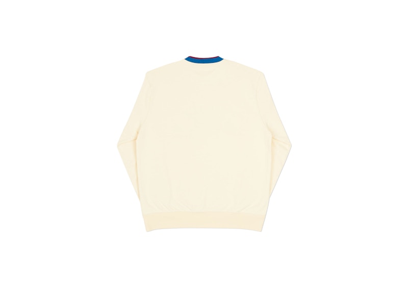 Palace Clubhouse Crew Cream
