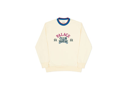Palace Clubhouse Crew Cream