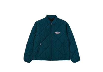 Palace Collared Puffa Petrol