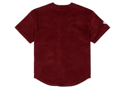Palace Cord Baseball Jersey Burgundy