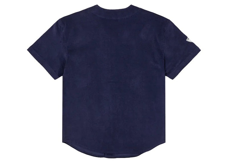 Palace Cord Baseball Jersey Navy