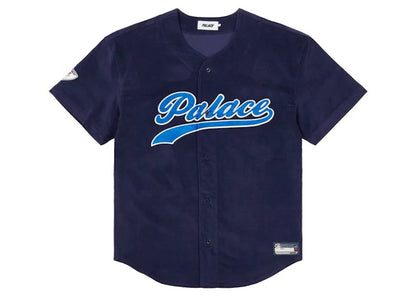 Palace Cord Baseball Jersey Navy