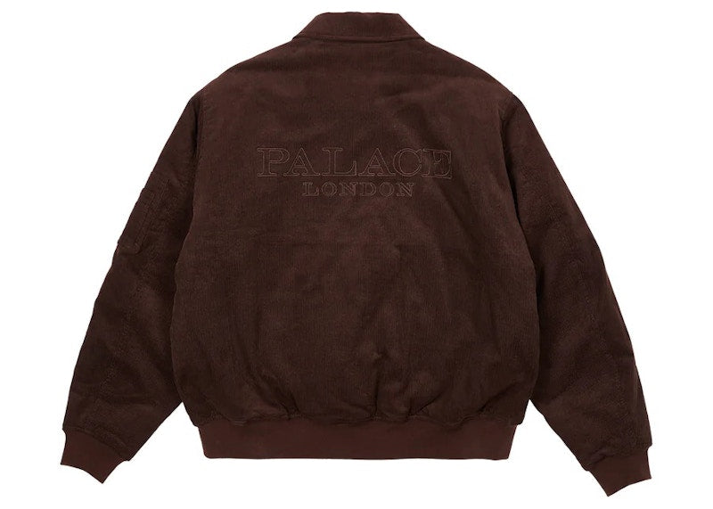 Palace Cord MA-1 Jacket Brown