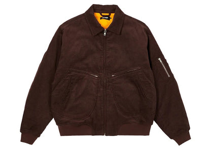 Palace Cord MA-1 Jacket Brown