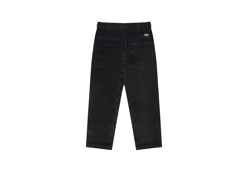 Palace Cord Plain Pant Black