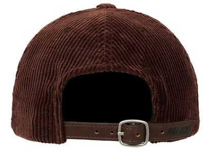 Palace Cord Tri-Ferg Patch 6-Panel Brown