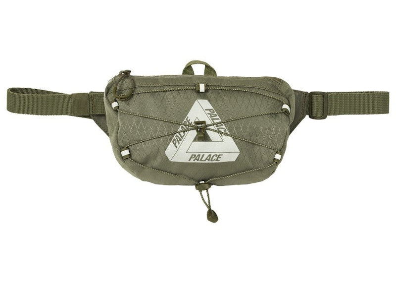 Palace Cordura Double Diamond 2 Way Waist Pack Olive