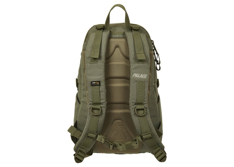 Palace Cordura Double Diamond Backpack Olive