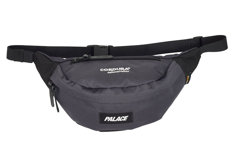 Palace Cordura Duck Canvas Cross Body Bag Carbon/Black