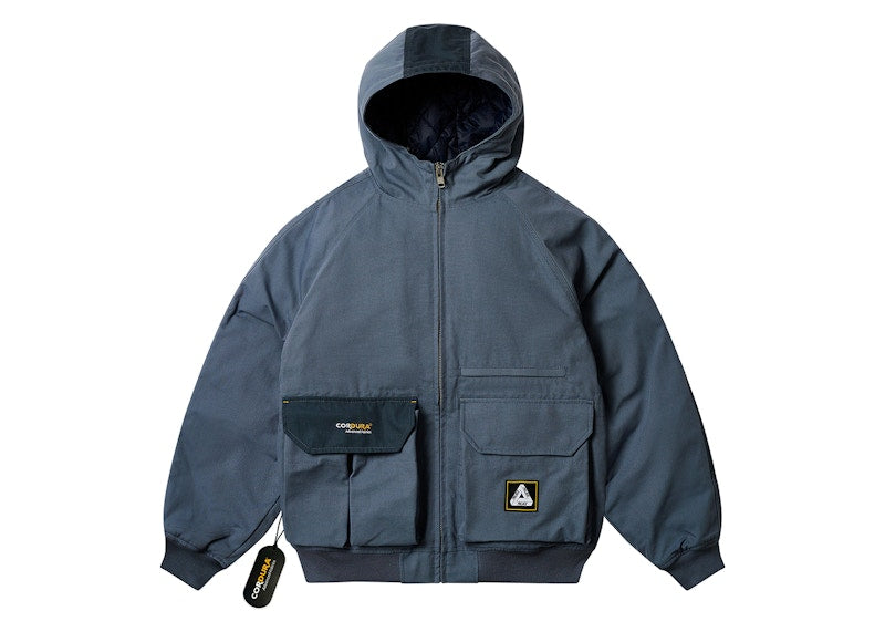 Palace Cordura Duck Canvas Jacket Blue