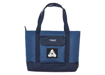Palace Cordura Duck Canvas Shoulder Bag Blue/Navy