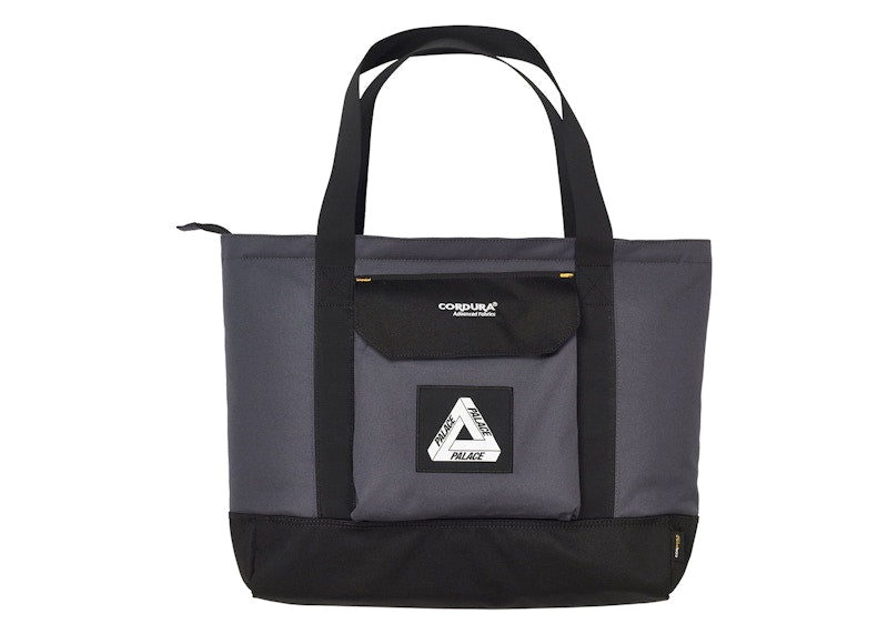Palace Cordura Duck Canvas Shoulder Bag Carbon/Black