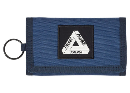 Palace Cordura Duck Canvas Tri-Fold Wallet Blue/Navy