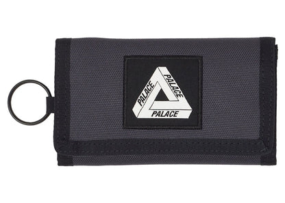 Palace Cordura Duck Canvas Tri-Fold Wallet Carbon/Black